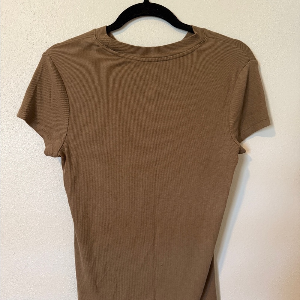 a new day Brown Short Sleeve Tee women’s M